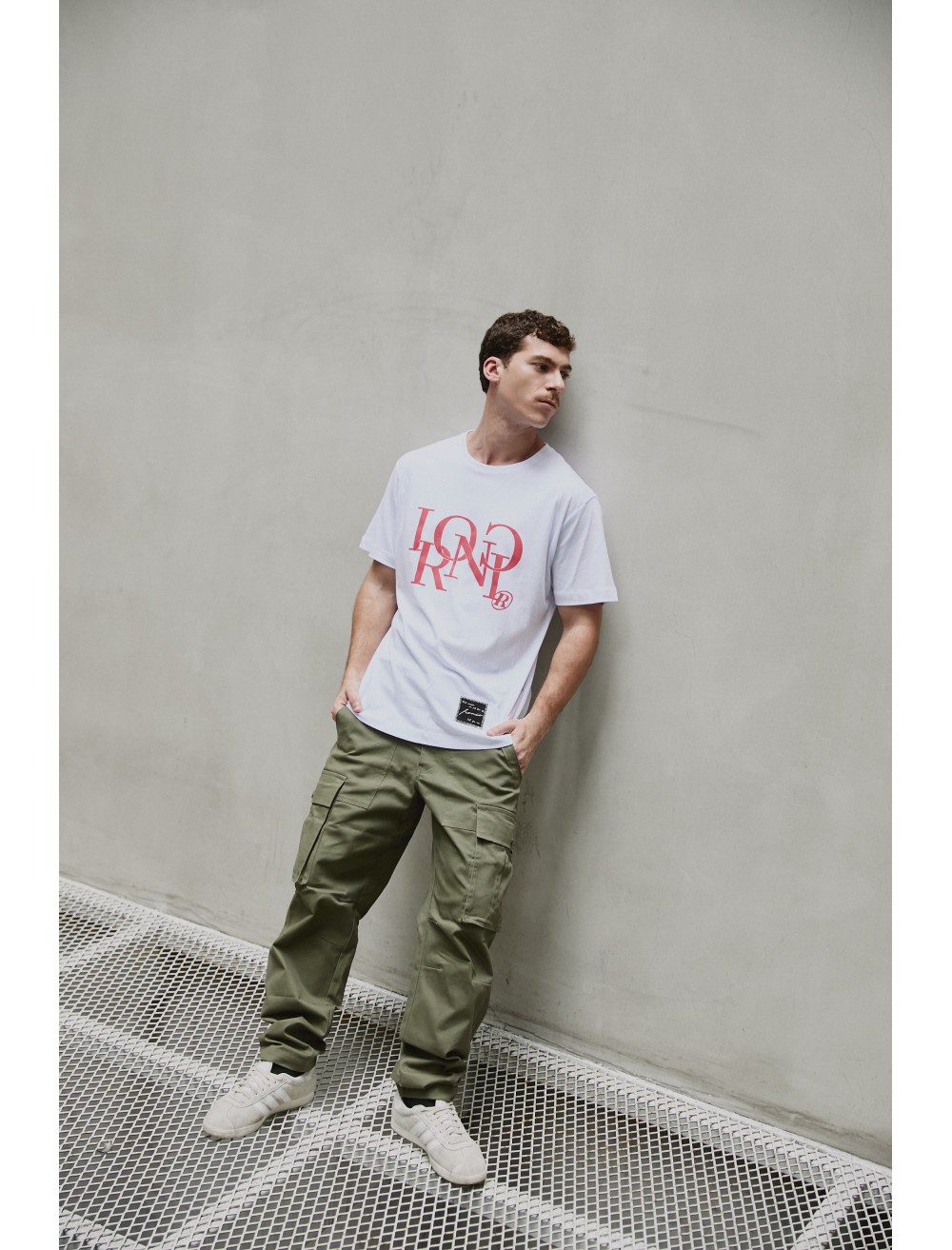 IRONIC REED WHITE TEE