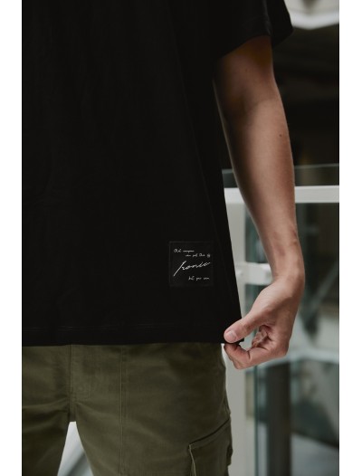 IRONIC STU BLACK TEE