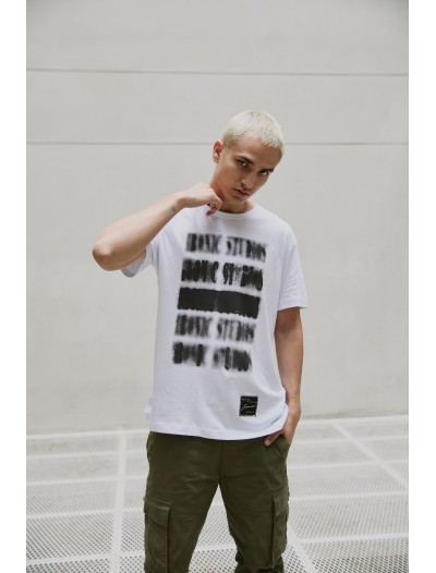 IRONIC SCRM WHITE TEE
