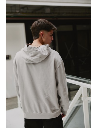 IRONIC HOODIE  GREY CART I