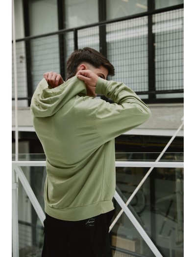 IRONIC HOODIE  GREEN YO