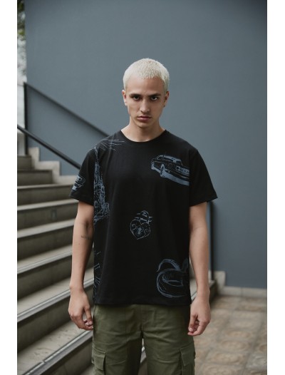 IRONIC GRIFF BLACK TEE