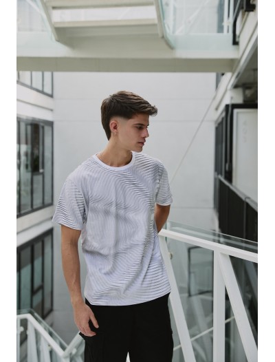 IRONIC GREYALO WHITE TEE