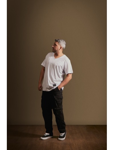 IRONIC CORE WHITE TEE / CUELLO V