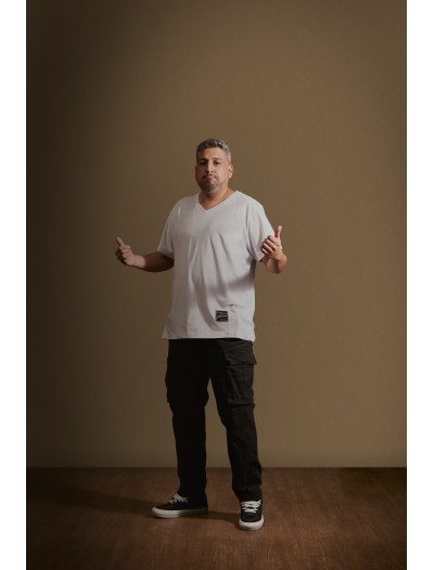 IRONIC CORE WHITE TEE / CUELLO V