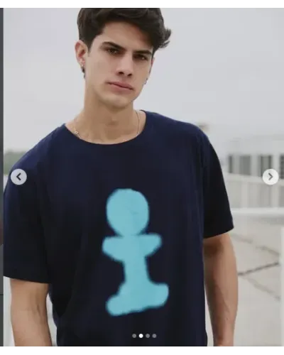 IRONIC IT TEE BLUE