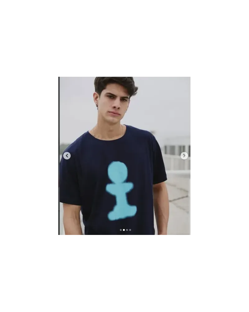 IRONIC IT TEE BLUE