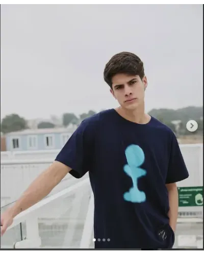 IRONIC IT TEE BLUE