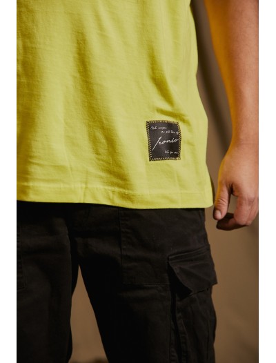 IRONIC VECS YELLOW TEE