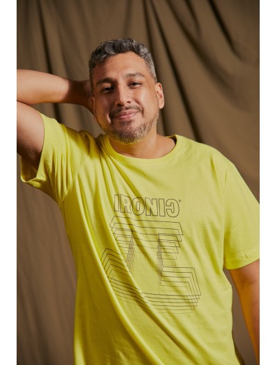 IRONIC VECS YELLOW TEE